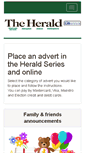 Mobile Screenshot of adbooker.heraldseries.co.uk